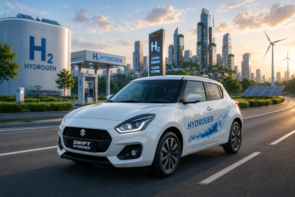 Suzuki Swift hydrogen technology
